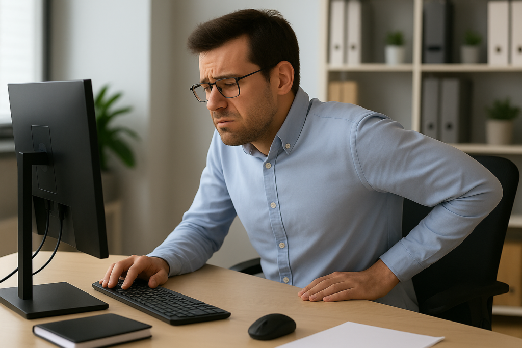 Masaža za sedeče poklice: kako preprečiti kronične bolečine?