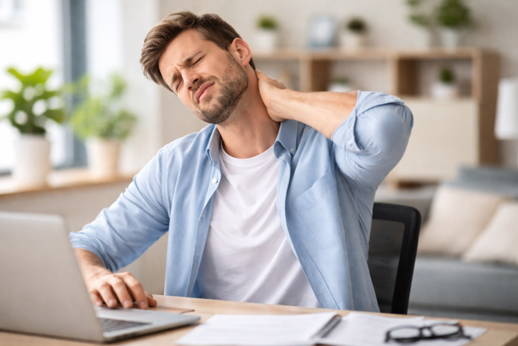 Nepravilno sedenje: katere mišice se krčijo in kako jih sprostiti?